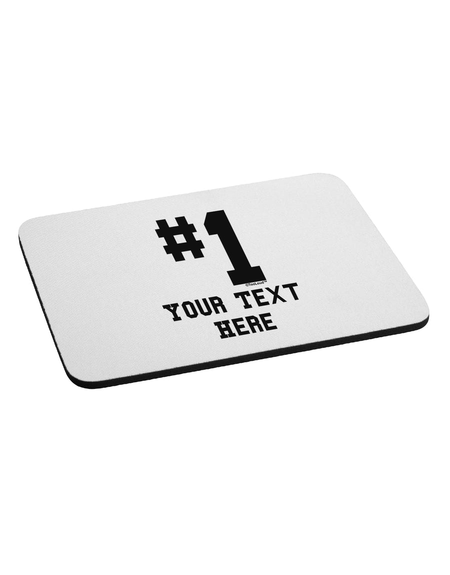 Personalized Number 1 Mousepad by TooLoud-TooLoud-White-Davson Sales