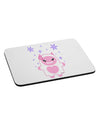 Cute Abominable Snowman Girl Yeti - Christmas Mousepad-TooLoud-White-Davson Sales