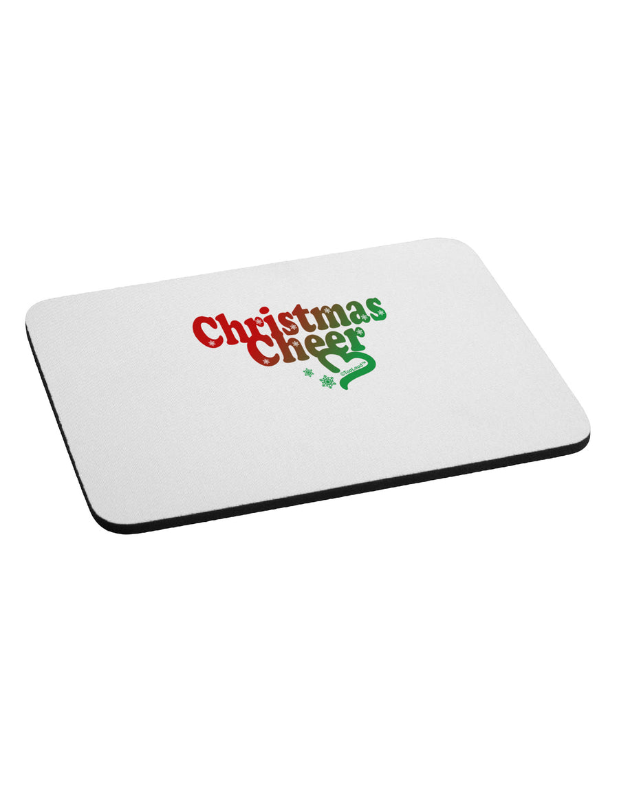 Christmas Cheer Color Mousepad-TooLoud-White-Davson Sales