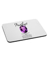 Birthstone Amethyst Mousepad by TooLoud-TooLoud-White-Davson Sales