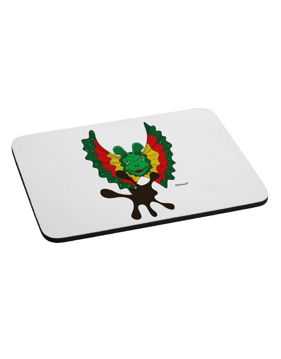 Dilophosaurus Design - Spit Mousepad by TooLoud-TooLoud-White-Davson Sales