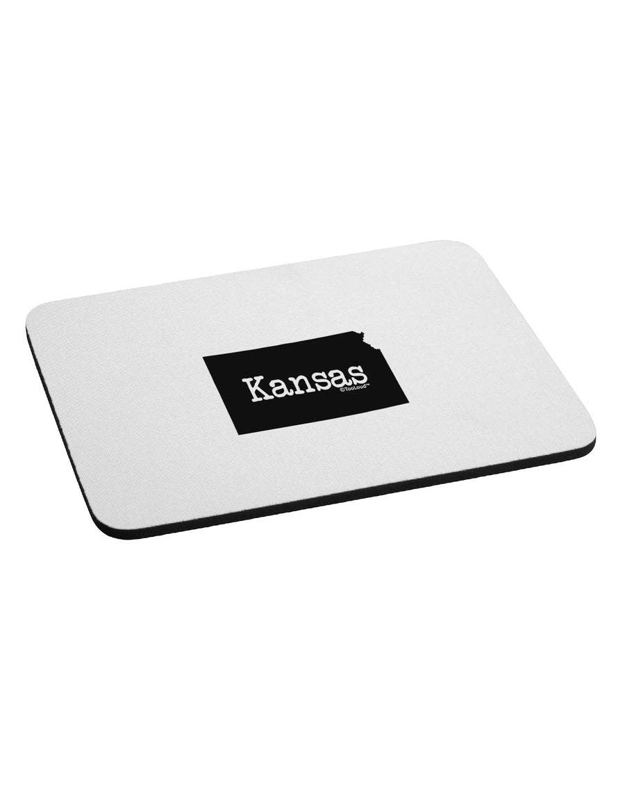 Kansas - United States Shape Mousepad-TooLoud-White-Davson Sales