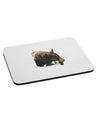 Laying Black Bear Cutout Mousepad-TooLoud-White-Davson Sales