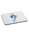 Distressed Bass Strings Mousepad-TooLoud-White-Davson Sales