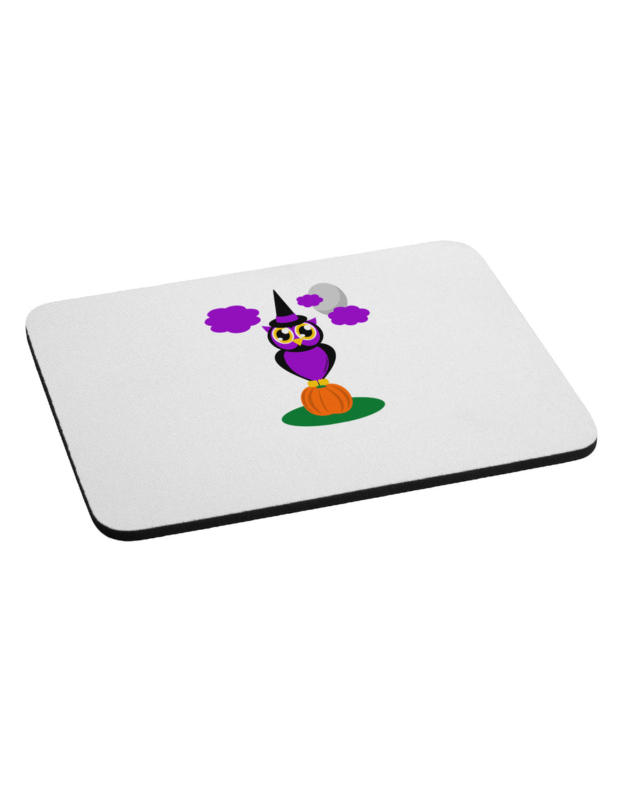 Owl Purple Mousepad-TooLoud-White-Davson Sales