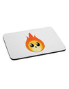 Cute Fireball Design Mousepad-TooLoud-White-Davson Sales