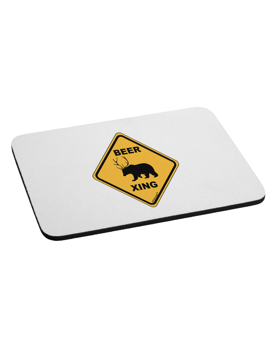 Beer Xing Mousepad-TooLoud-White-Davson Sales