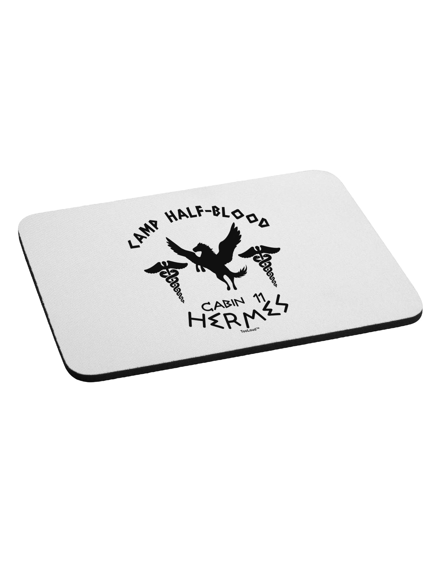 Camp Half Blood Cabin 11 Hermes Mousepad by TooLoud-TooLoud-White-Davson Sales