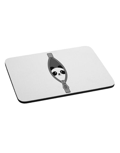 Funny Panda Peeking Out of Zipper Mousepad by TooLoud-TooLoud-White-Davson Sales