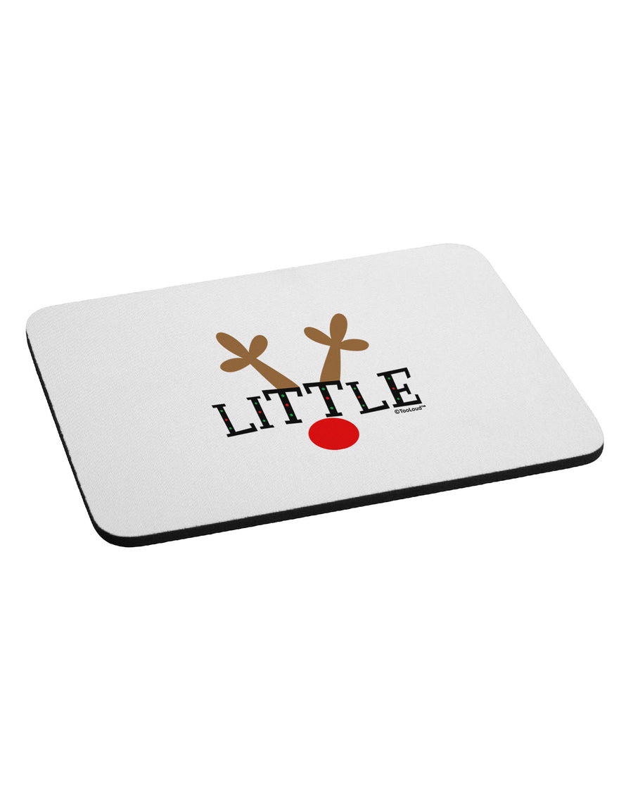 Matching Family Christmas Design - Reindeer - Little Mousepad by TooLoud-TooLoud-White-Davson Sales
