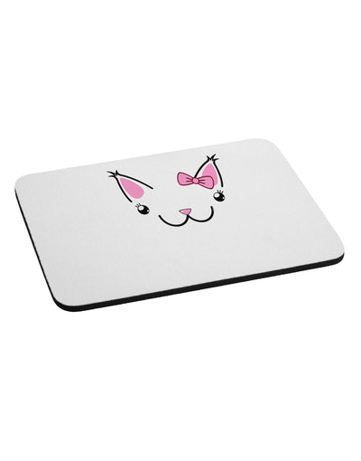 Kyu-T Ears - Kawaia the Cute Girl Critter Mousepad-TooLoud-White-Davson Sales