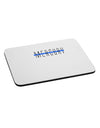 Planet Mercury Text Only Mousepad by TooLoud-TooLoud-White-Davson Sales