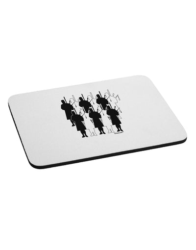 Eleven Pipers Piping Mousepad-TooLoud-White-Davson Sales