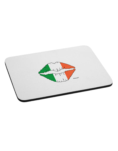 Irish Flag Kiss Mousepad by TooLoud-TooLoud-White-Davson Sales