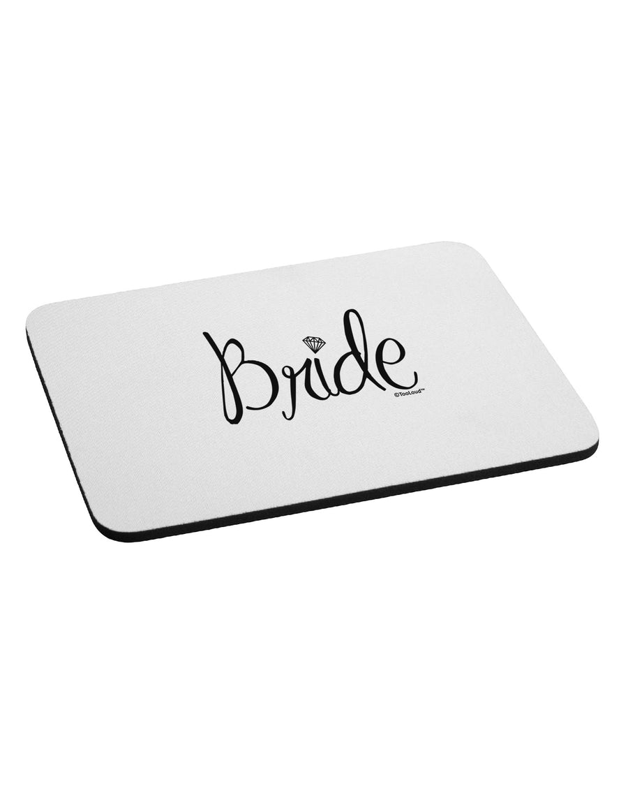 Bride Design - Diamond Mousepad-TooLoud-White-Davson Sales