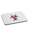 Biohazard Symbol Molecules - Apocalypse Mousepad-TooLoud-White-Davson Sales