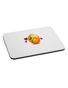 Kissy Face Emoji Mousepad-TooLoud-White-Davson Sales