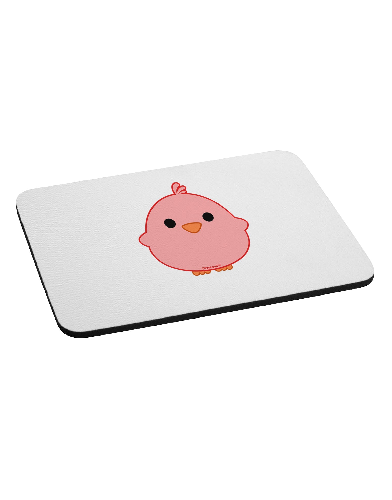 Cute Little Chick - Red Mousepad by TooLoud-TooLoud-White-Davson Sales