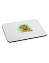 Squirrel Monkey Watercolor Mousepad-TooLoud-White-Davson Sales