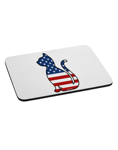 Patriotic Cat Design Mousepad by TooLoud-TooLoud-White-Davson Sales