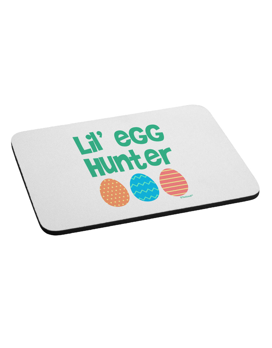 Lil' Egg Hunter - Easter - Green Mousepad by TooLoud-TooLoud-White-Davson Sales