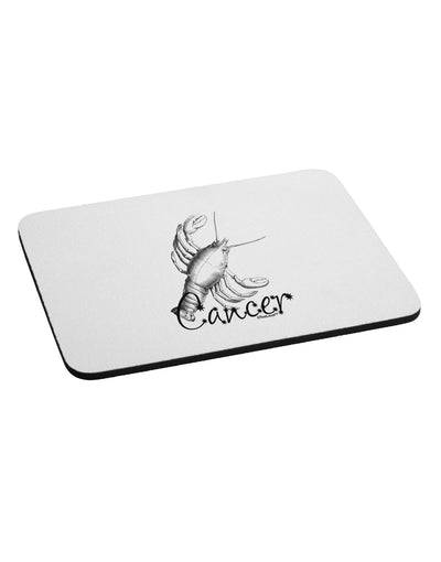 Cancer Illustration Mousepad-TooLoud-White-Davson Sales