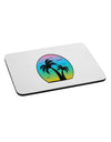 Palm Trees Silhouette - Beach Sunset Design Mousepad-TooLoud-White-Davson Sales