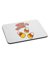 Trick or Treat Cute Candy Corn Halloween Mousepad-TooLoud-White-Davson Sales