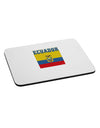 Ecuador Flag Mousepad-TooLoud-White-Davson Sales