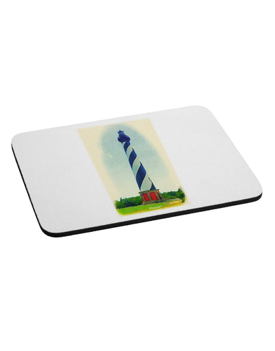 Watercolor Lighthouse 1 Mousepad-TooLoud-White-Davson Sales