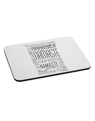 Namaste Rectangle Mousepad-TooLoud-White-Davson Sales