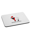 Fleece Navidad Christmas Sheep Mousepad-TooLoud-White-Davson Sales