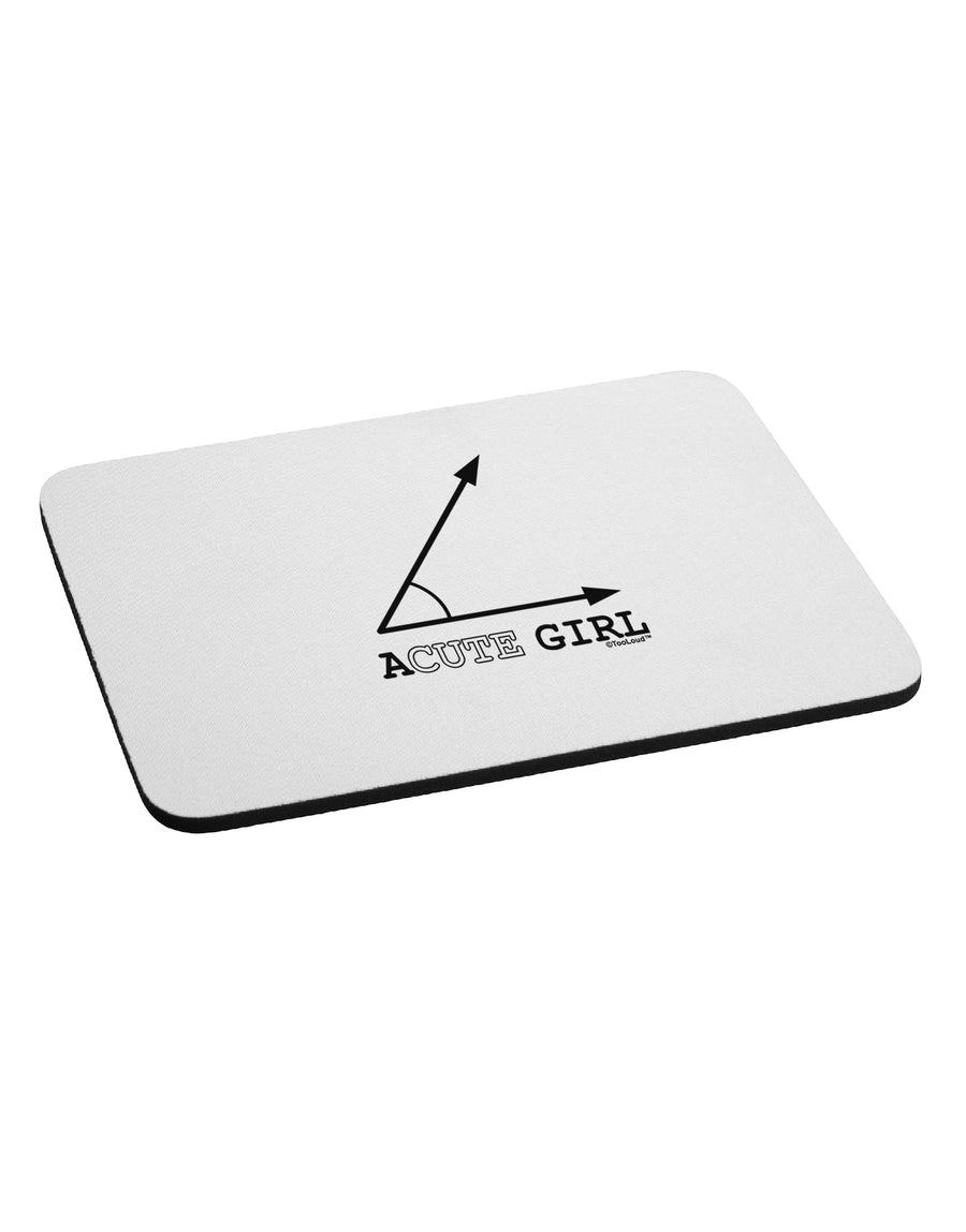Acute Girl Mousepad-TooLoud-White-Davson Sales