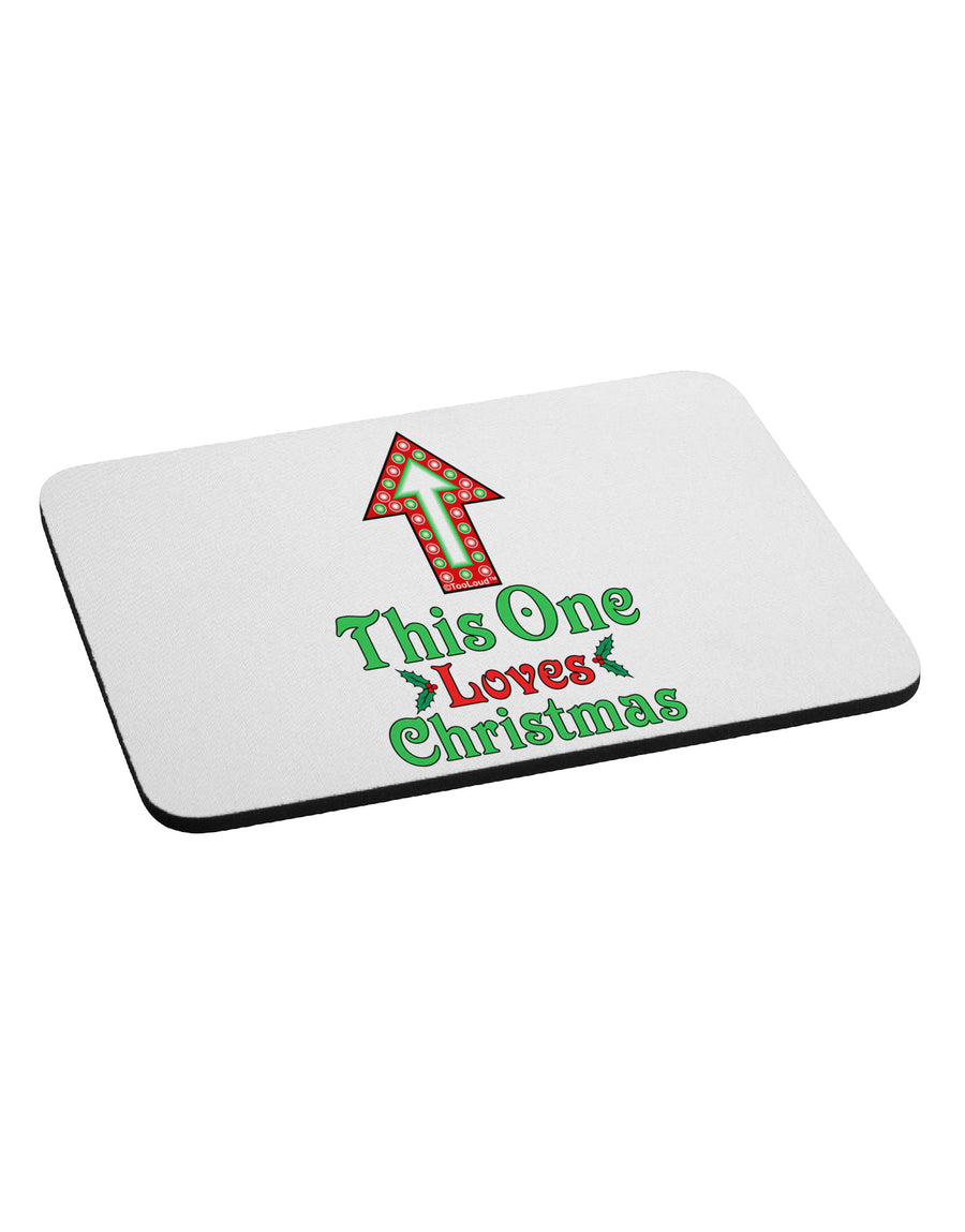 This Guy Loves Christmas Cute Mousepad-TooLoud-White-Davson Sales