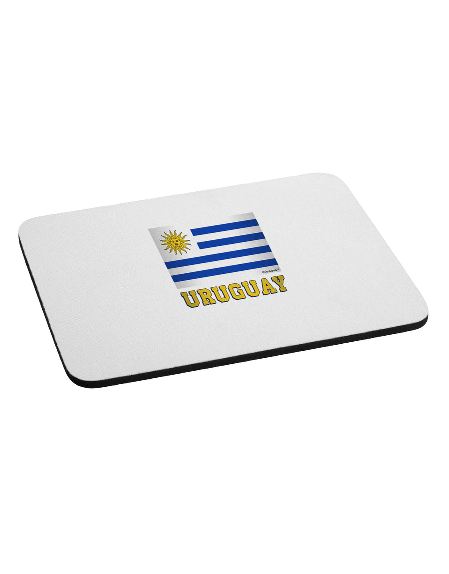 Uruguay Flag Mousepad-TooLoud-White-Davson Sales