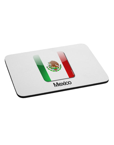 Mexican Flag App Icon - Text Mousepad by TooLoud-TooLoud-White-Davson Sales