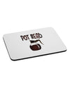 Pot Head - Coffee Mousepad-TooLoud-White-Davson Sales