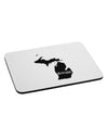 Michigan - United States Shape Mousepad-TooLoud-White-Davson Sales