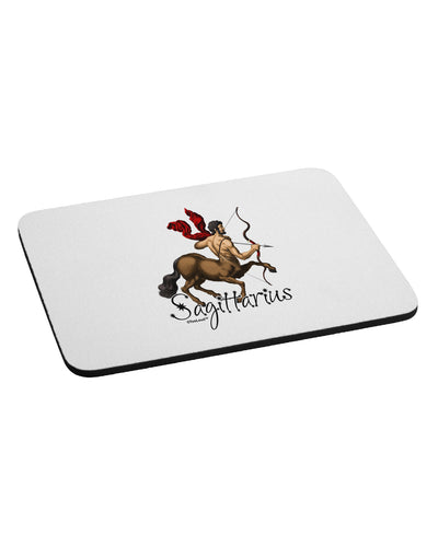 Sagittarius Color Illustration Mousepad-TooLoud-White-Davson Sales