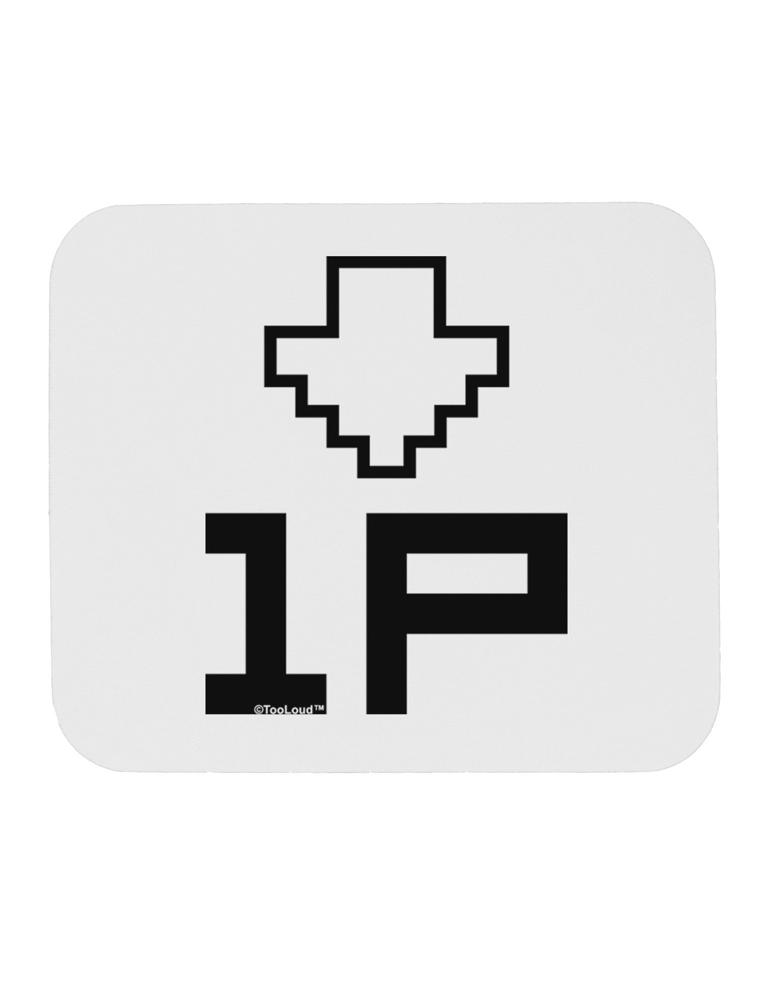 Player One Couples Design Mousepad-TooLoud-White-Davson Sales