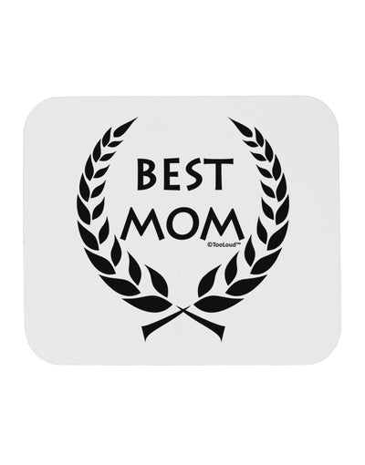 Best Mom - Wreath Design Mousepad by TooLoud-TooLoud-White-Davson Sales