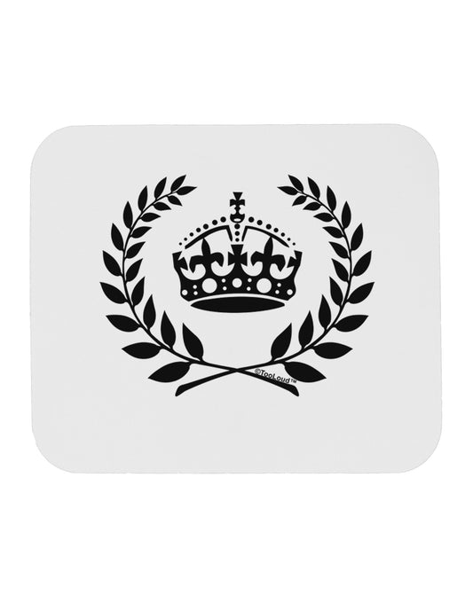 Crown and Laurel Mousepad-TooLoud-White-Davson Sales