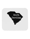 South Carolina - United States Shape Mousepad by TooLoud-TooLoud-White-Davson Sales