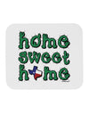 Home Sweet Home - Texas - Cactus and State Flag Mousepad by TooLoud-TooLoud-White-Davson Sales