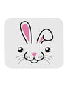 Cute Bunny Face Mousepad-TooLoud-White-Davson Sales