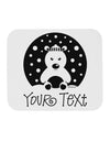 Personalized Matching Polar Bear Family Design - Your Text Mousepad-TooLoud-White-Davson Sales