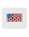 One Nation Under God Mousepad-TooLoud-White-Davson Sales