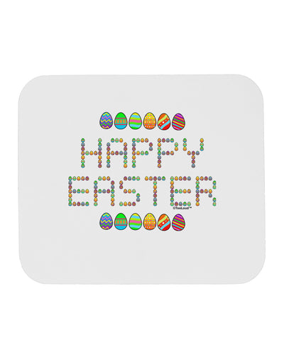 Happy Easter Eggs Mousepad-TooLoud-White-Davson Sales