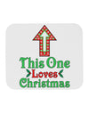 This Guy Loves Christmas Cute Mousepad-TooLoud-White-Davson Sales