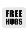 Free Hugs Mousepad-TooLoud-White-Davson Sales